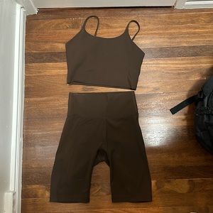 Adanola workout set. Top M, bottom S